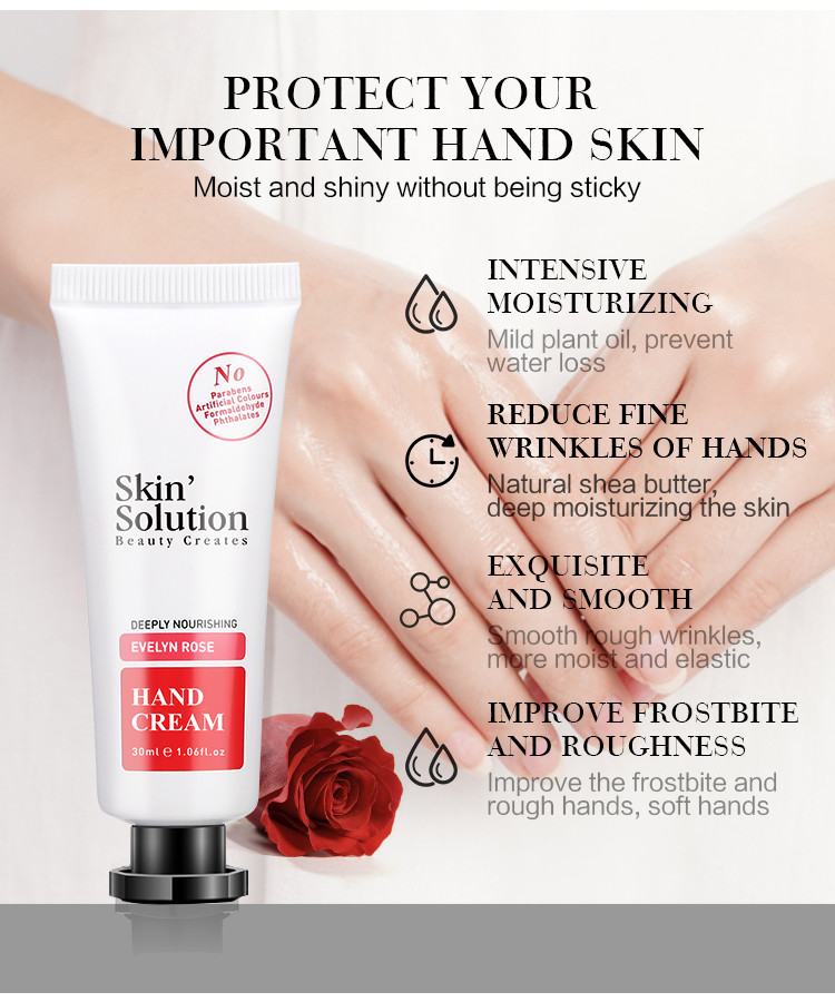 Personal Care Hydrating Hand Cream , Hand Care Tubes Moisturizing Hand Lotion
