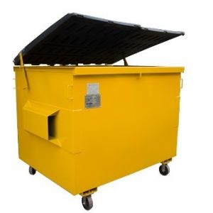 Garbage Management Recycling Front Lift Bin Industrial Waste Skip Dumpster