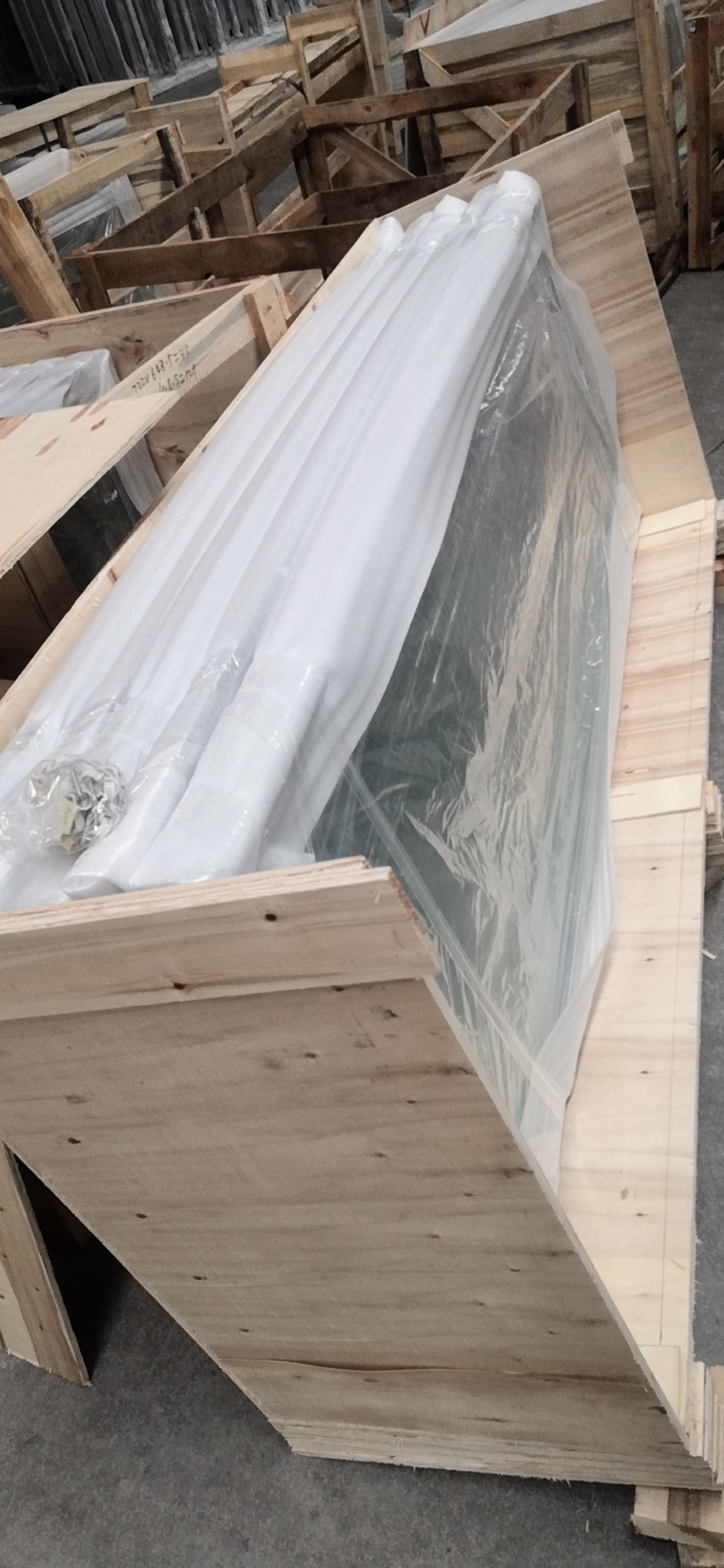 No Heating Cooler Glass Door Walk in Cooler Cold Room