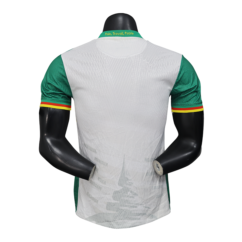 Group customized Cameroon white player version jersey high quality choice