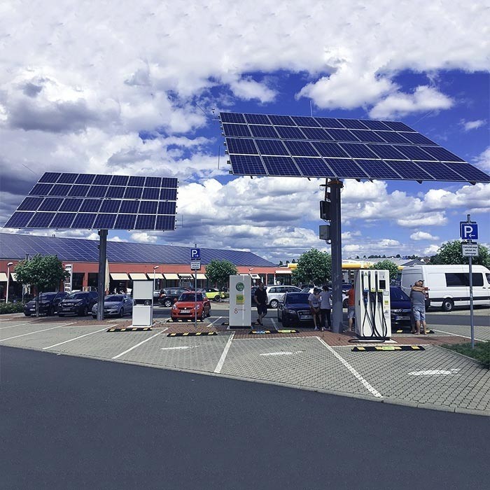 5deg - 15Deg Installation aluminum solar carport structures solar bracket solar structure