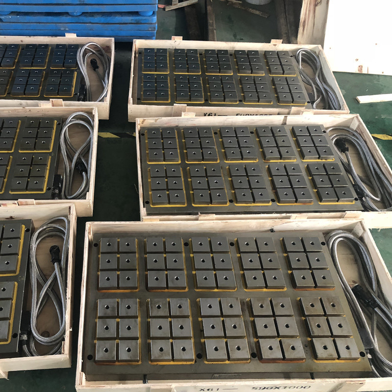 Oem 590x1000mm Rectangular electro Permanent Magnetic Chuck 80mm Height