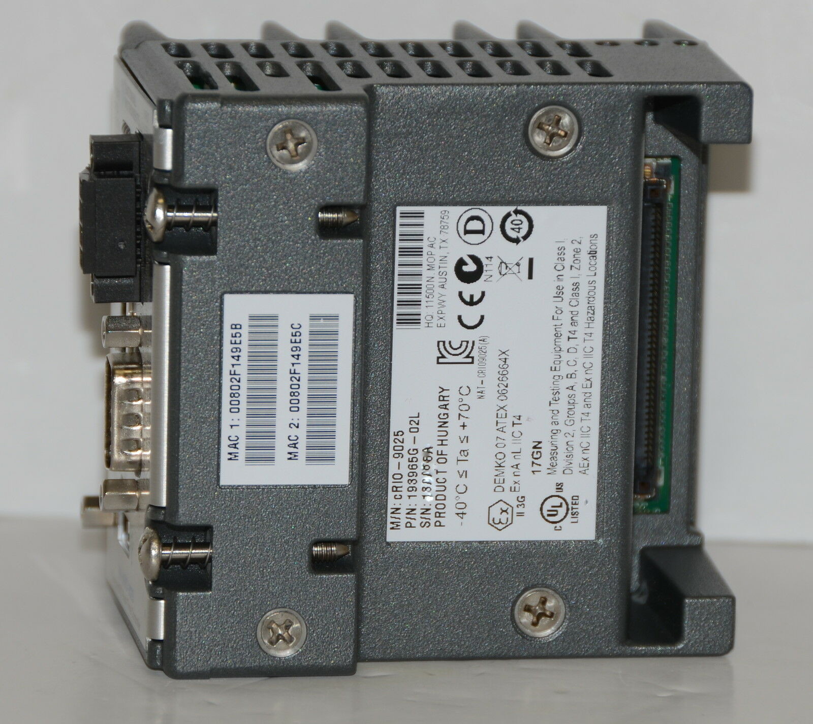 Emerson Brand New CRIO-9025 Digital I/O Module In Original Box
