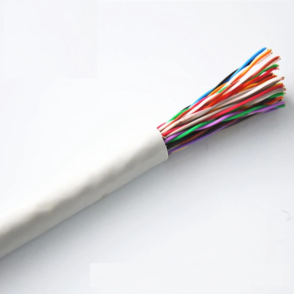 PVC / LSZH Indoor Telephone Line Cable For Multipair Communication 26AWG