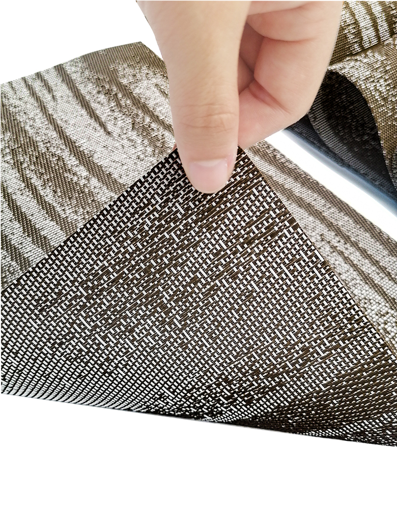 Customized Logo Acceptable Square Plastic Washable PVC Placemats for Table Decoration