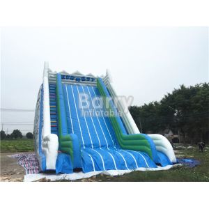 Custom Made Large Inflatable Slide , Commercial Adult Blow Up Slide