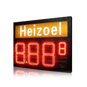 USA 8.889 LED Gas Sign with System Connectivity 3G RF/TCP/IP vms message board