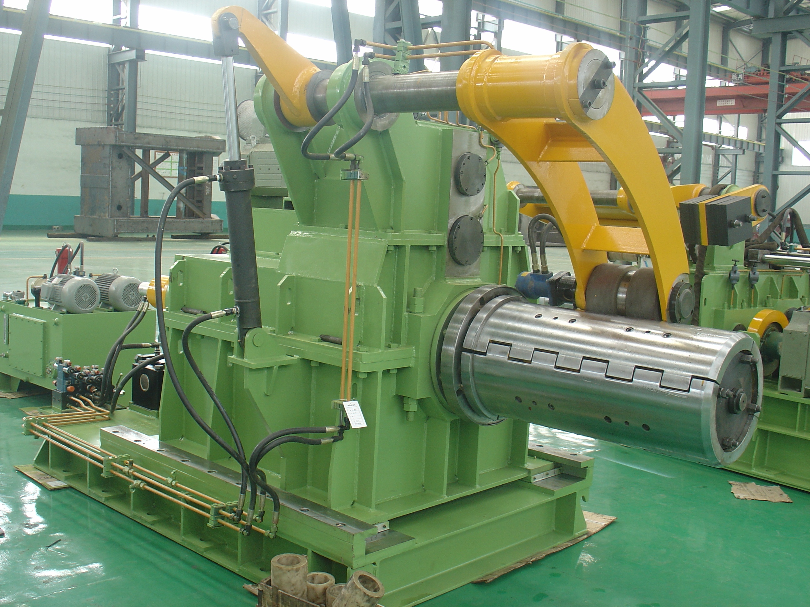 Provided Video Inspection Steel Coil Uncoiling Straightening Slitting Recoiling Line