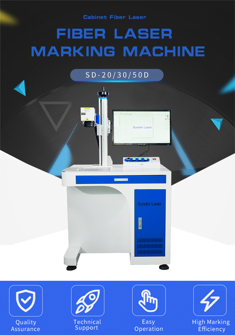 3D Color Mopa Fiber Raycus 100w Laser Marking Machine For Steel Brass