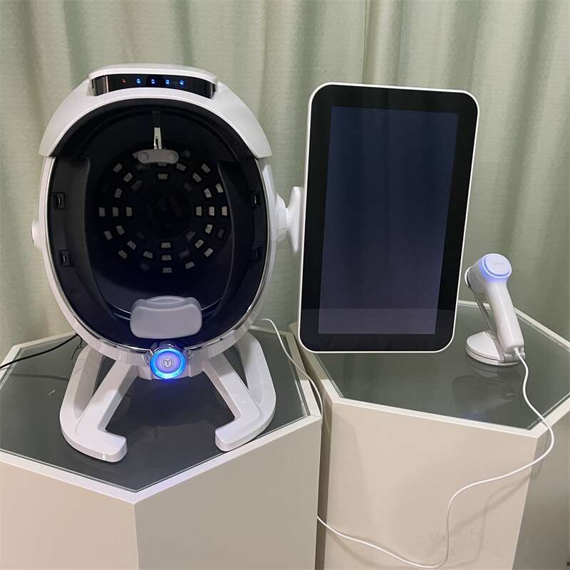 2000W USB 2.0 Port Skin Analysis Machine 7200K Skin Analyzer Device With Magnifier