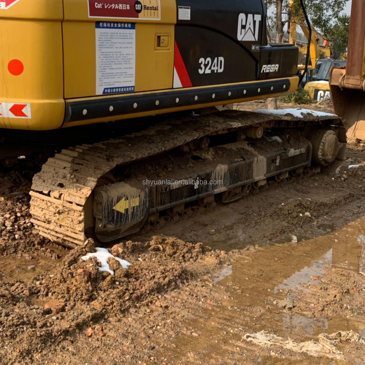 2019 Used CAT324D Excavator with Original Hydraulic Cylinder and Soft Steel Design