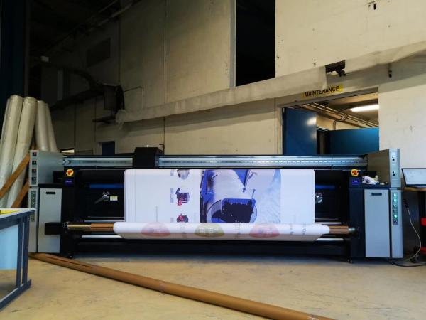 Sublimation Flag Flex Banner Printing Machine Polyester Fabric Wide Format
