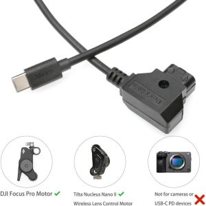 Alvin's Cables Dtap to Right Angle USB C Power Cable, 2ft Ultra Soft & Flexible