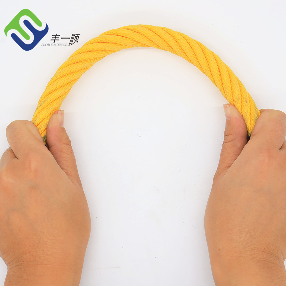 18mm Playground Wire Steel Core Rope 6 Strand Polypropylene Combination