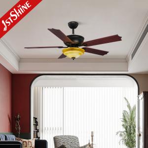China Low Noise Energy Saving Classical 5 Blades Ceiling Fan Engineering Model For Home on sale