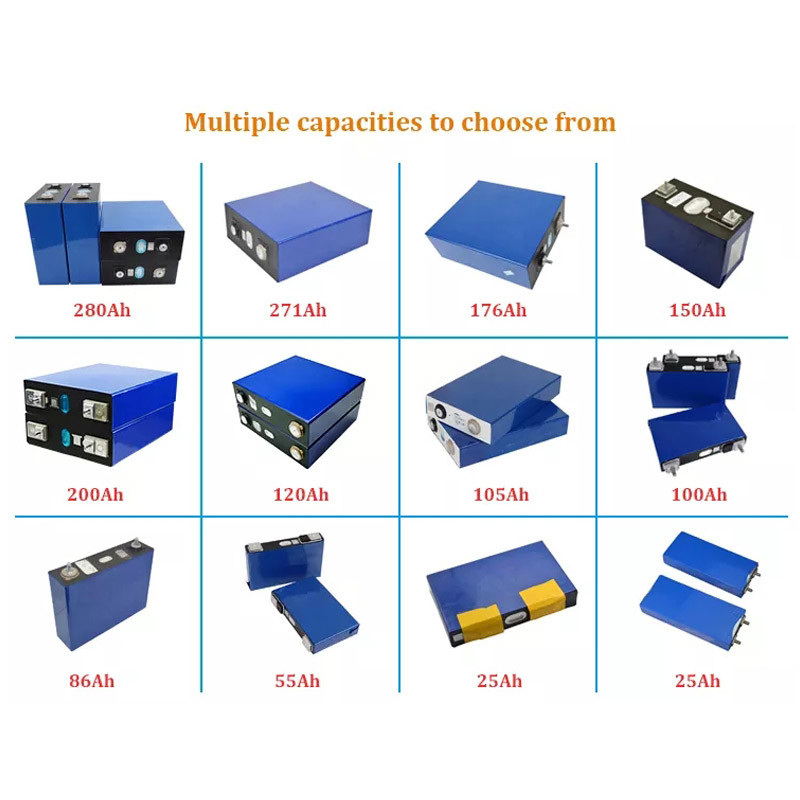 Deep Cycle Lifepo4 Prismatic Battery Lithium Iron Phosphate Cell