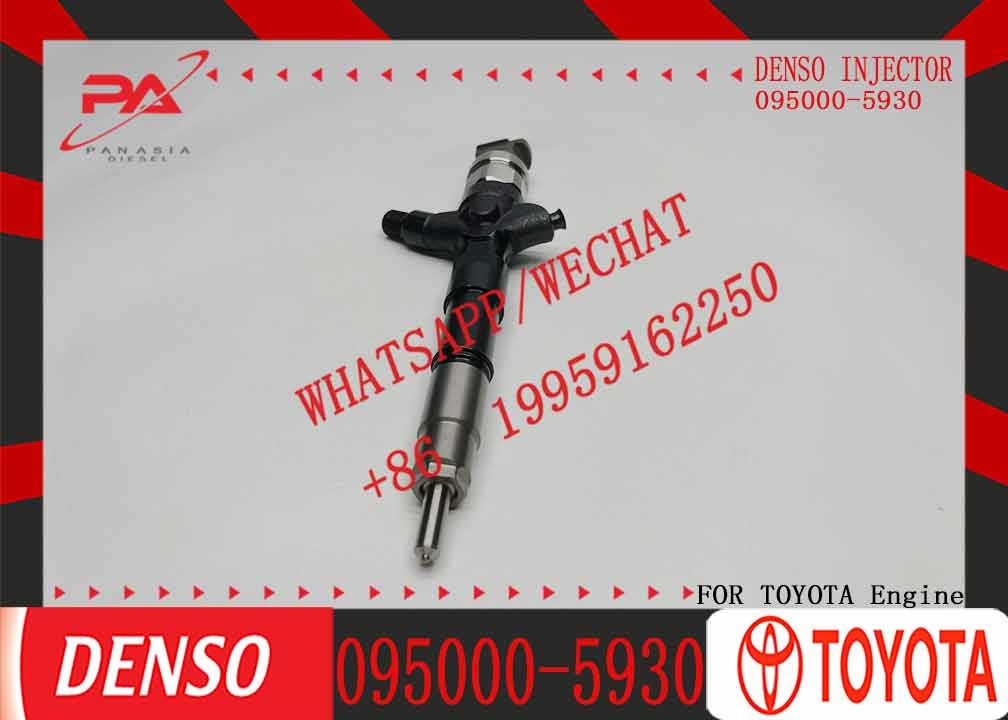 Original Injector Nozzle 1kd Common Rail Injector 095000-5930 23670-09060 For Toyota Hilux 2KD-FTV