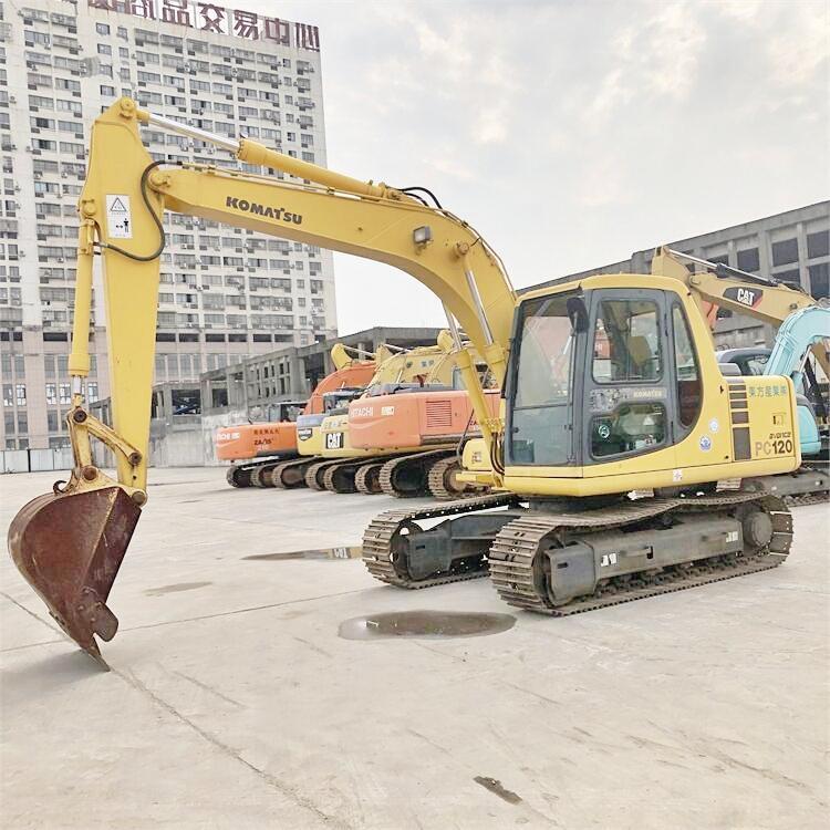 Used Komatsu PC120 Excavator 12000KG Machine Weight Original Hydraulic Cylinder