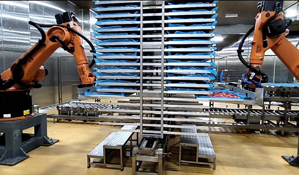 Industrial Robot Palletizing Workstation Provides A One-Stop Solution