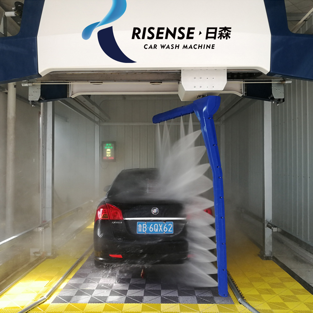 Touchless Car Wash Machine with Customizable Painting and Hot-dip Galvanized Material