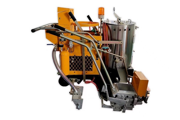Thermoplastic Vibration Road Line Marking Machine Line Width 15cm 20cm 30cm 45cm