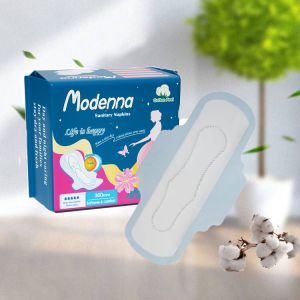 China Cheap Negative Ion Sanitary Napkins With Wings Factory Wholesale Overnight Sanitary Napkin on sale