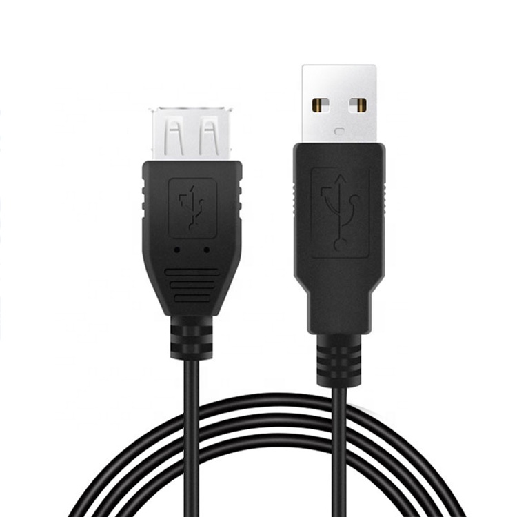 Custom OEM 1m 2m Data Charging Male to Female USB 2.0 Type A Extension Cable