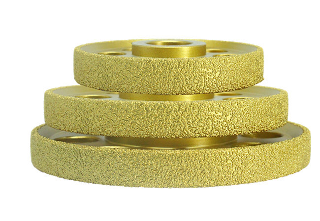 110mm Golden Metal Steel Grinding Wheel Matrix Thickness 30mm