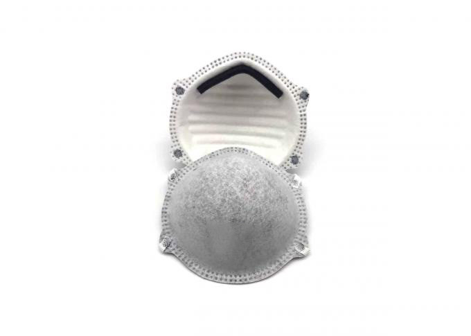 Eco - Friendly Disposable Dust Mask , Dust Face Mask Conical Shaped
