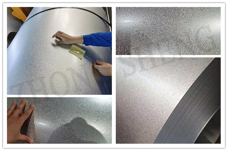 Slightly Oiled Plate Coil Galvalume Steel Coil AZ150 Zincalume 26 Gauge Galvalume Steel Sheet in Roll for and Efficiency