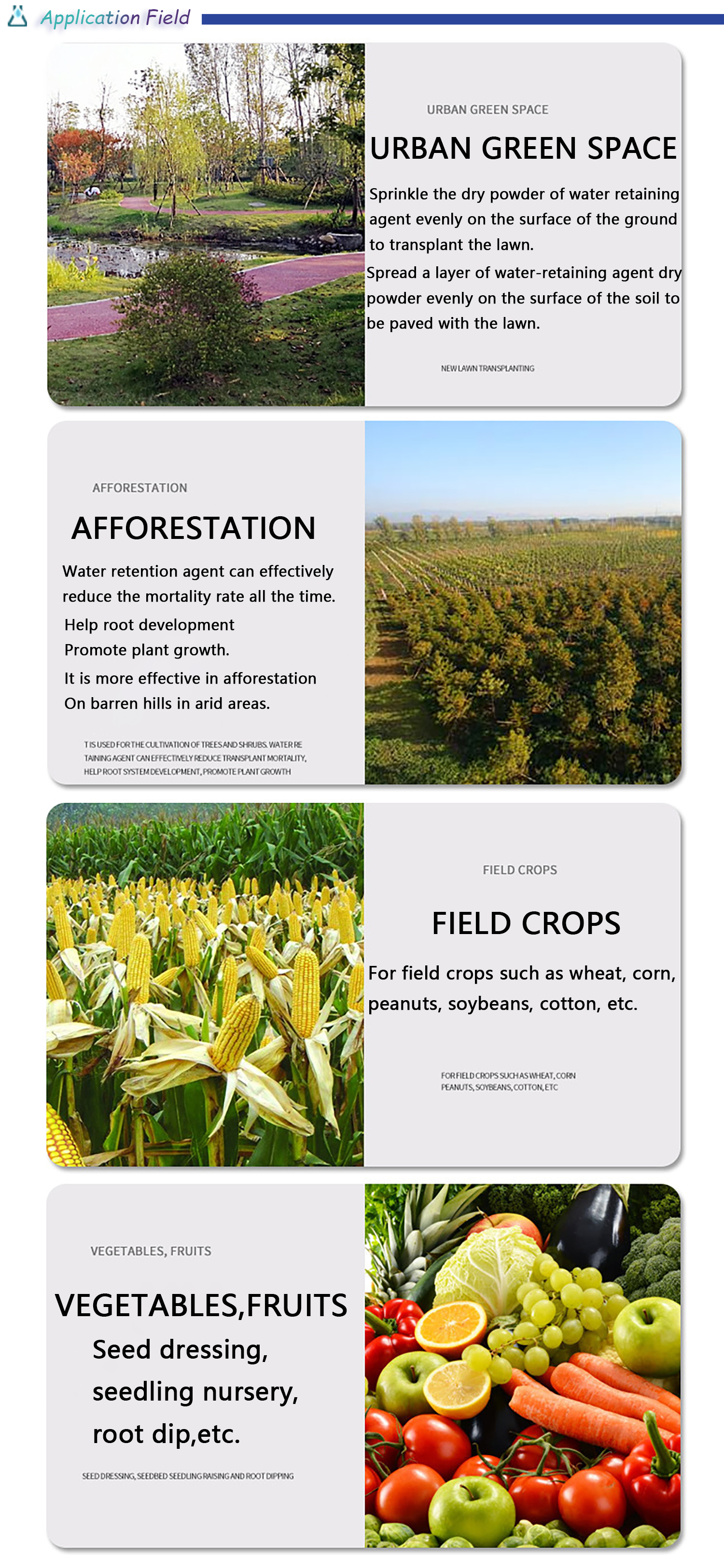 Agriculture Potassium Polyacrylate Hydrogel For Plants Superabsorbent Water Absorbing Crystals