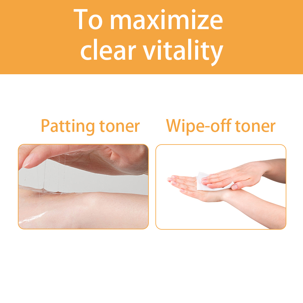 OEM Private Label Turmeric Whitening Hydrating Face Toner Improve Blemishes Dark Spots Vitamin C Facial Toner
