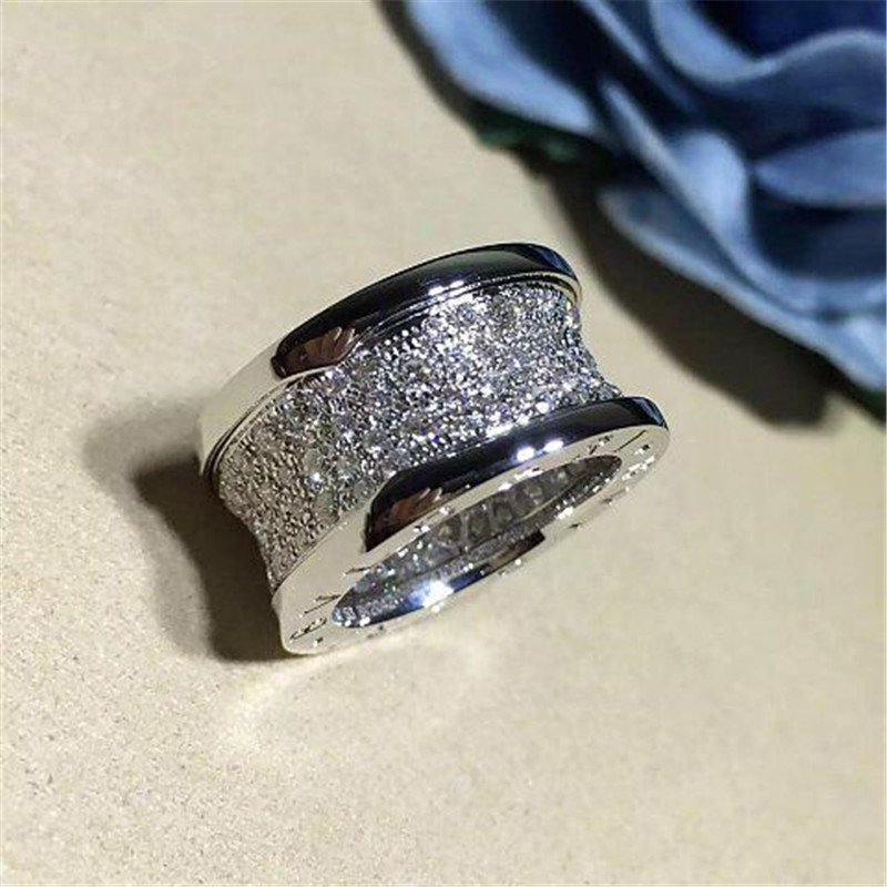 Luxury jewe factory B.zero1 series ring 18k white gold yellow gold rose gold diamond ring