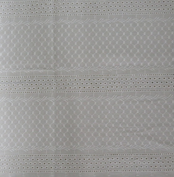Embroidered Eyelet Lace Trim