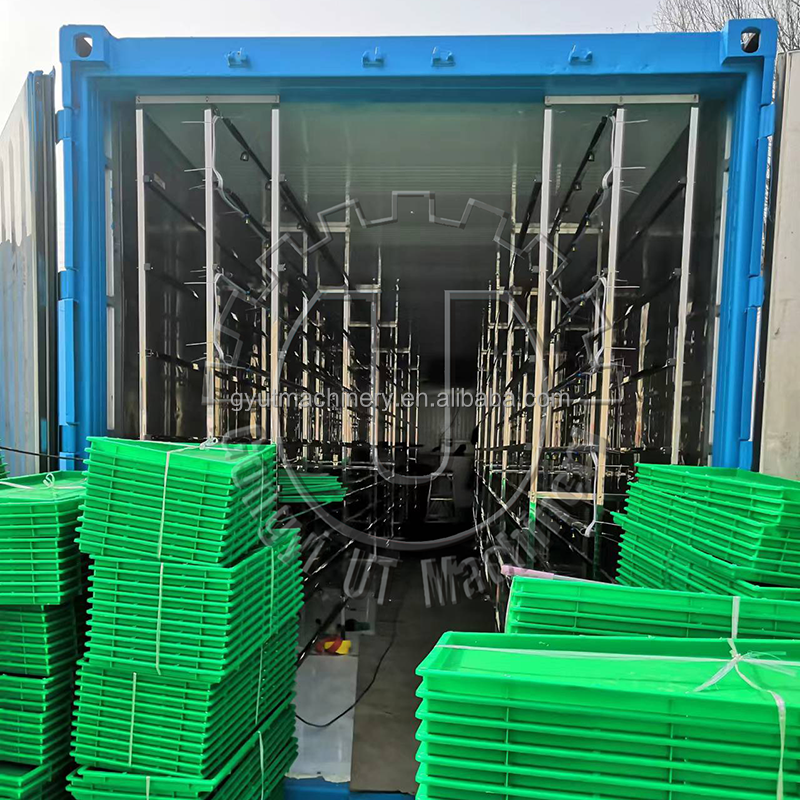 Energy Saving 650 KG Automatic Hydroponics Fodder Machine for Popular in Oman Market