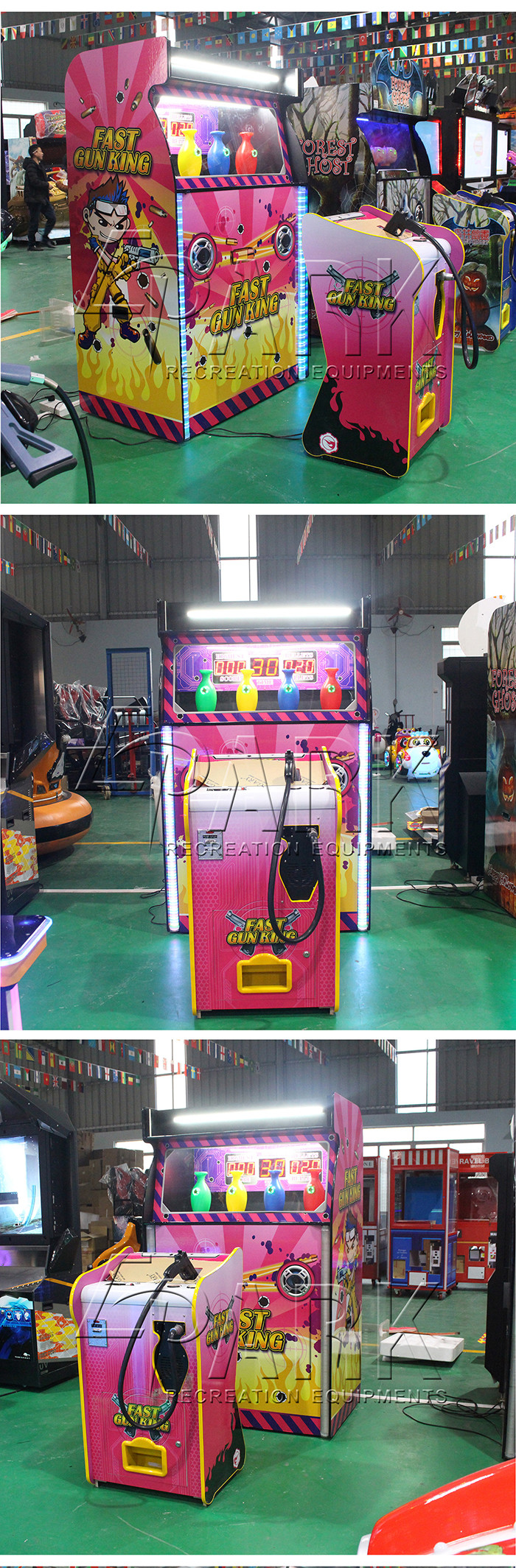 Electronic Indoor 300W Target Shooting Game Machine