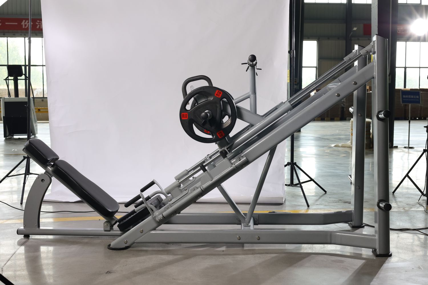 Commercial Fitness Equipment Plate Loaded Adjustable Leg Press Hack Squat