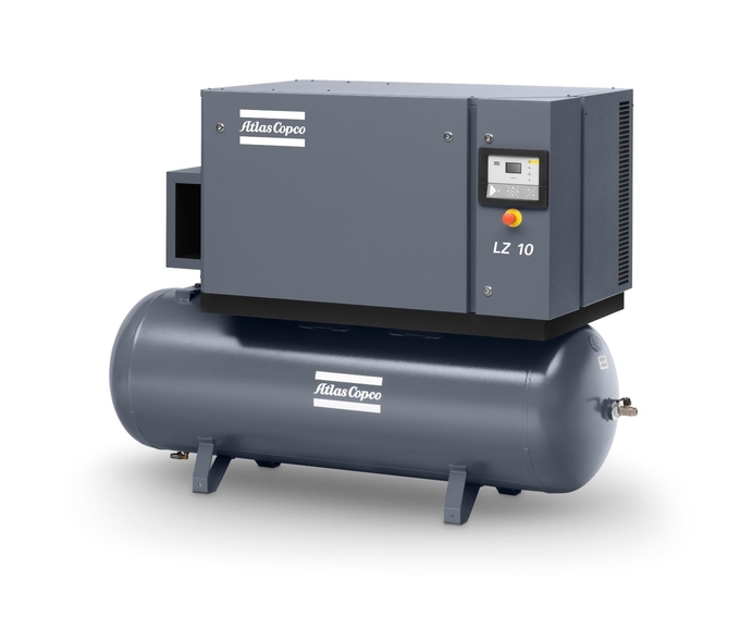 Atlas Copco Oil Free Screw Air Compressor with LZ Premium Piston 230V 400V Voltage 1