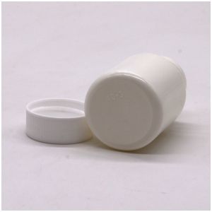Pill Capsule Tablet 40CC Bottle with Screw Cap HDPE Material Custom Label