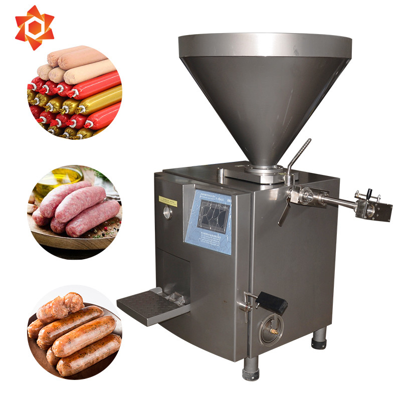 100 Kg/H Capacity Meat Processing Equipment Sausage Stuffing Machine