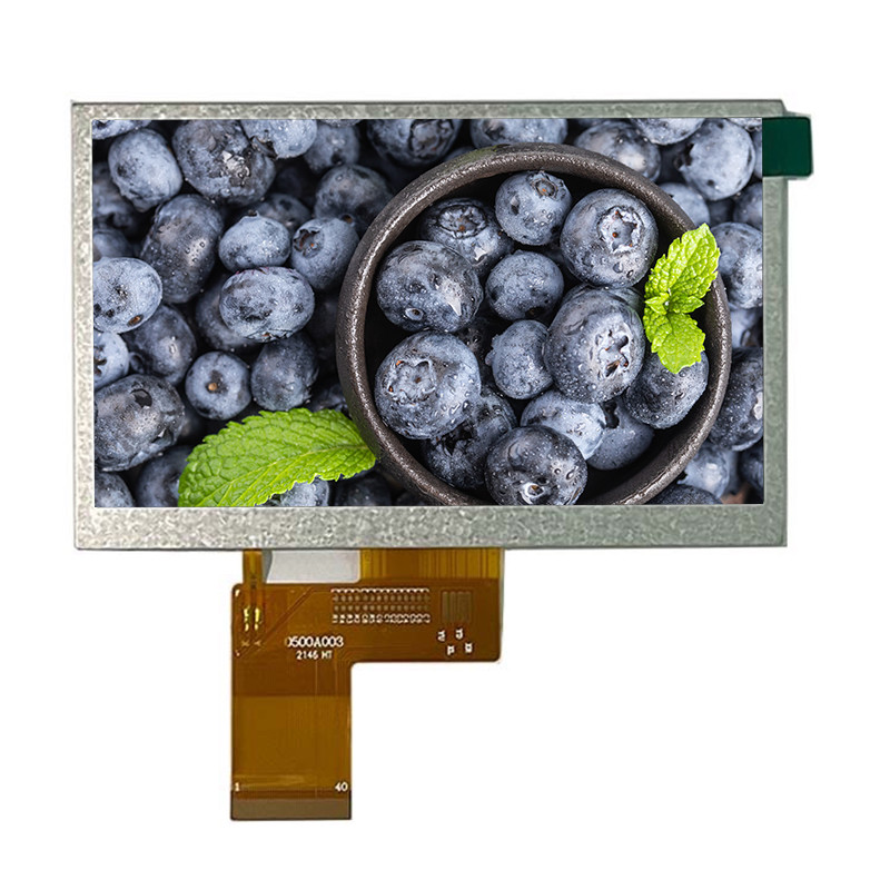 350 Bright 7 Inch Resistive Touch Screen 480x800 7 Inch Tft Display Module 50PIN RGB