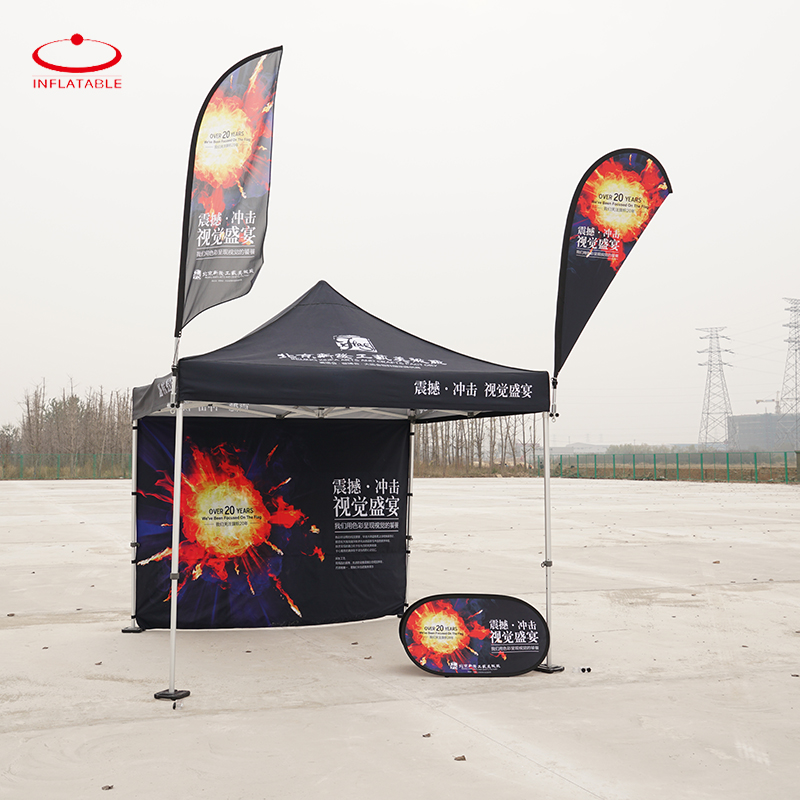 Customization Water Beach Flag and banners advertising feather flags with base custom teardrop flag