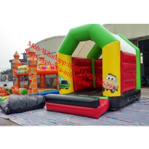  Car theme bouncy castle inflatable car bouncer trampoline Manufactures