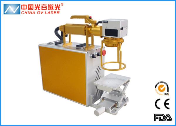 Quality Letter Handheld Laser Engraver Machine / Automatic Sheet Laser Marking Machine for sale