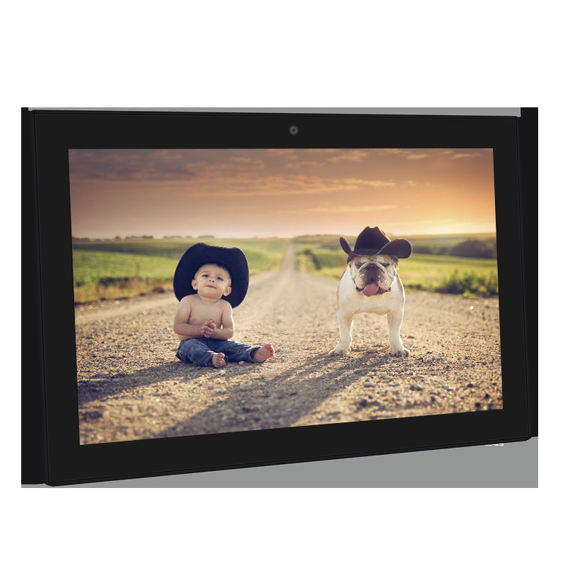 10 Points Capacitive 0.297mm LCD Touch Screen Monitor USB SD Port