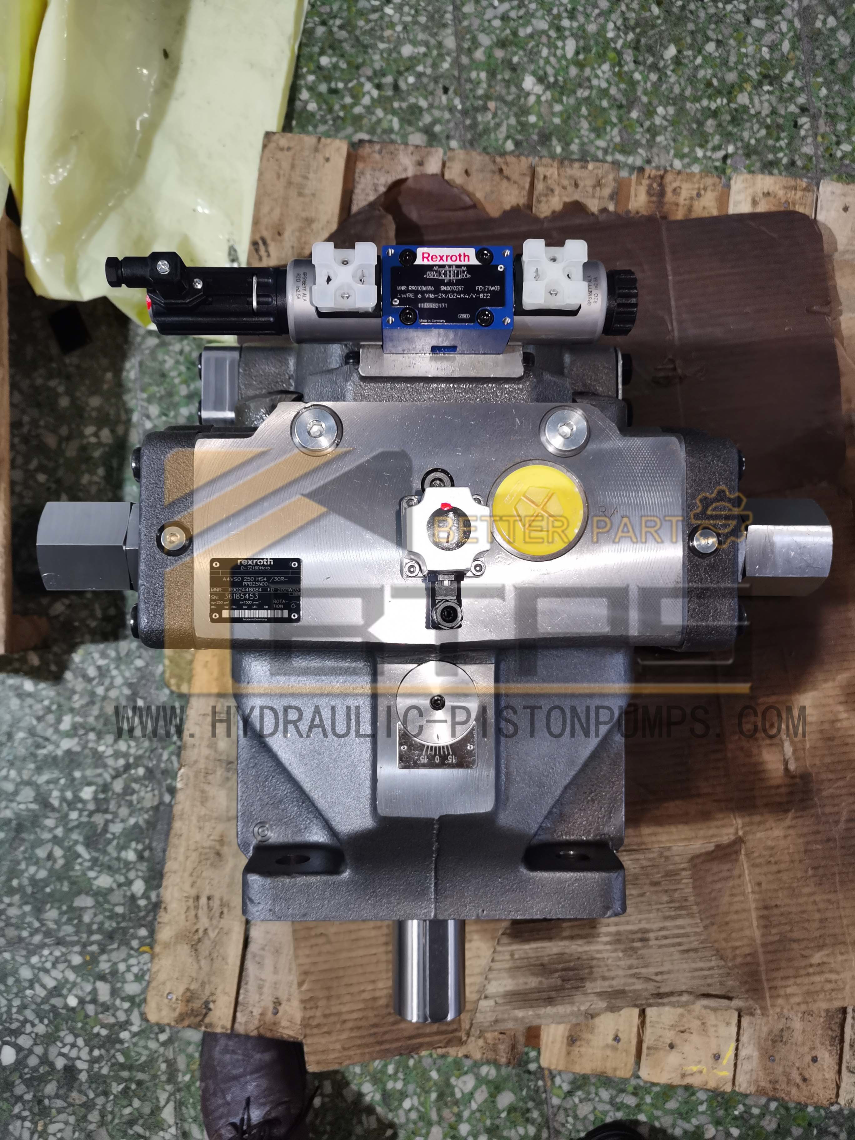 Rexroth Hydraulic Pump A4VSO250HS4/30R-PPB25N00 Axial Piston Variable Pump A4VSO Series 1x And 3x