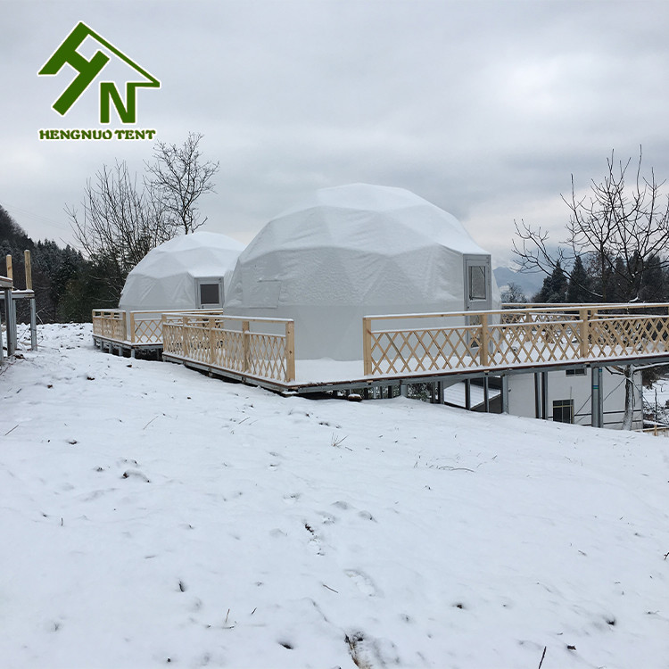 Luxury Perfab Glamping Resort Bell Geo Dome Tent Mildew Proof