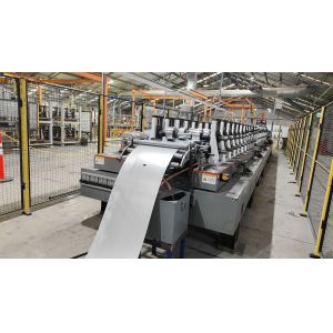 C Shaped Lipped Strut Channel Roll Forming Machine 1.2 - 2.6mm With 22KW Motor