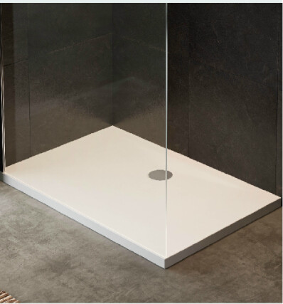 Square Stone Resin Shower Tray 1400mm Matt Or Glossy Surface Finish