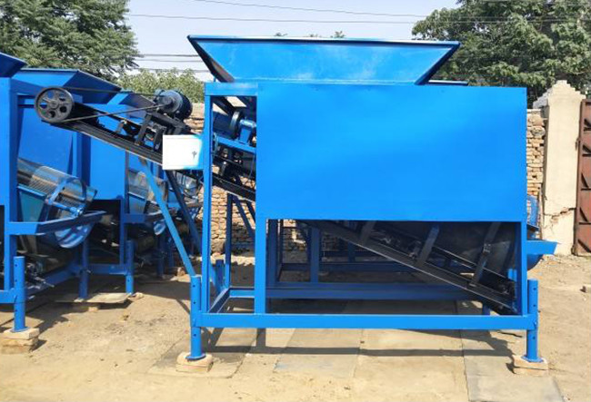 KL-ZD50 Sand Screening Machine Portable Mobile Stone Crusher Plant